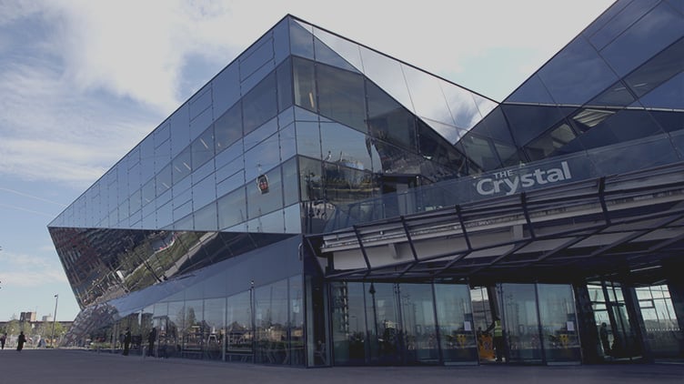 Sustainable building example -Crystal by Siemens