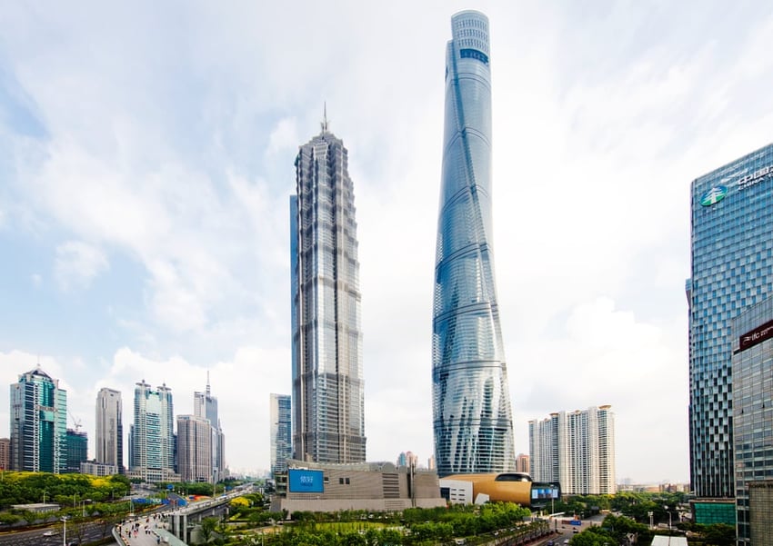 Eksempel på bærekraftig byggteknologi - Shanghai Tower